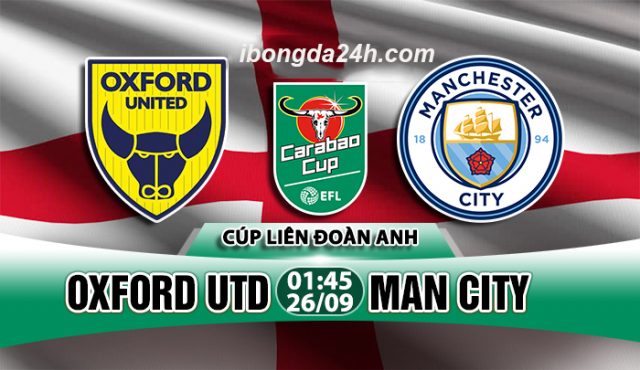 Link sopcast: Oxford Utd vs Man City
