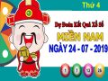 thống kê SXMN – Phân tích KQXSMN thứ 4 ngày 24/7/2019