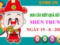 thống kê SXMT thứ 2 ngày 19/08/2019