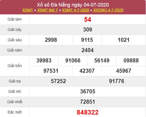 Soi cầu KQXS Đà Nẵng 8/7/2020 cùng các siêu cao thủ 