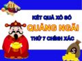 thống kê XSQNG 31/7/2021 thứ 7 chốt số tỷ lệ trúng cao