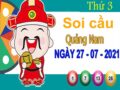thống kê XSQNM ngày 27/7/2021 – thống kê KQ xổ số Quảng Nam thứ 3