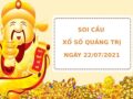 thống kê xổ số Quảng Trị 22/7/2021 hôm nay chính xác