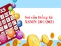 thống kê thống kê XSMN 28/1/2021 thứ 5