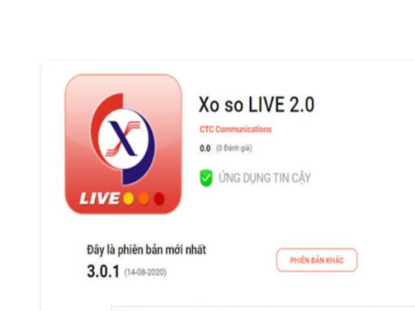  Xổ số Live 2.0