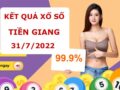 thống kê KQXS Tiền Giang ngày 31/7/2022 dự đoán lô Chủ Nhật