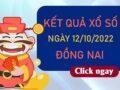 thống kê XSDN 12/10/2022 dự đoán cặp song thủ Đồng Nai