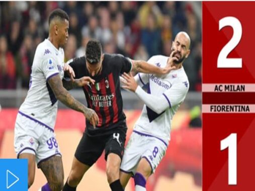 Bóng đá Ý 16/11: Hạ Fiorentina, Milan leo lên nhì bảng Serie A