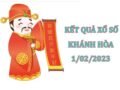 thống kê kết quả sổ xố Khánh Hòa ngày 1/2/2023 thứ 4