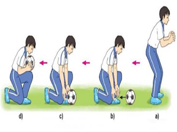 Kỹ thuật bắt bóng của thủ môn để là người gác đền vững chắc