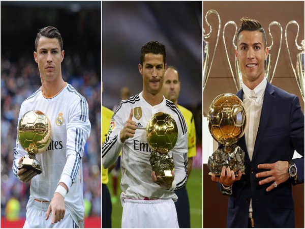 Ronaldo có bao nhiêu quả bóng vàng trong sự nghiệp