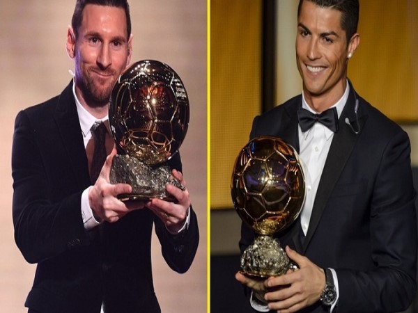So sánh quả bóng vàng của Ronaldo với Lionel Messi
