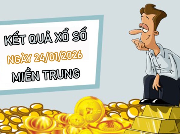 Dự đoán XSMT 24/1/2026 – Soi cầu Miền Trung thứ 7 siêu chuẩn